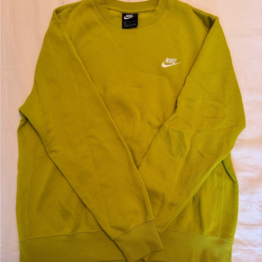 Nike Men's Green crewneck medium
